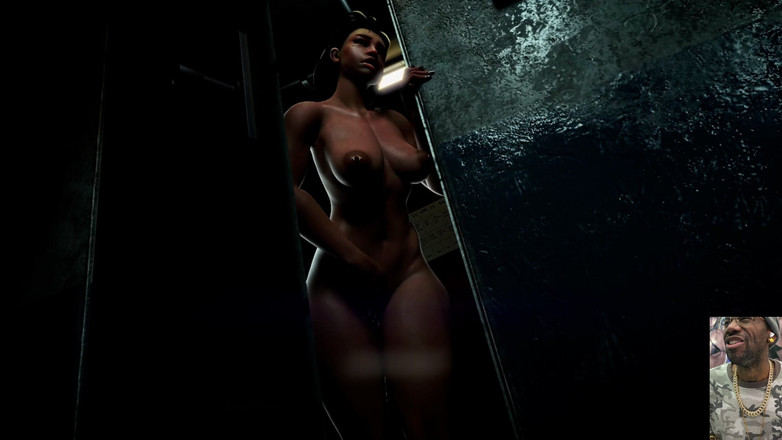 L6RD7BLU3 FUTA: Si transgender ashe lagi asik ngocok kontol sambil ditonton illari...