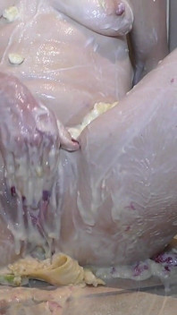 Vedeta porno și Banana Cream Masturbare.