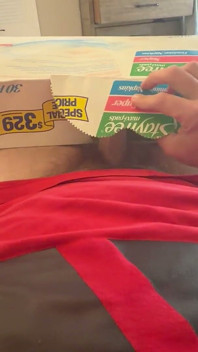 Kotex Thin и Stayfree бокс трахается с большой спермой