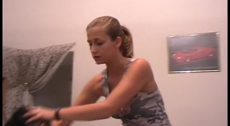 Femdom Austria: Slave gets spat in the face