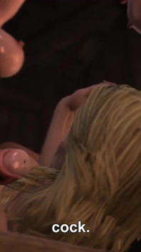 Futa Triss & Futa Yen Pounding All Holes of Two Beautiful Blondes - the Witcher Futanari - Corruption of the Lodge