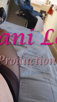 Seksi siyah külotlu çoraplı ve yüksek topuklu Dani_leg