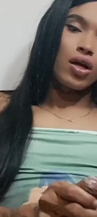 Trans Girl Masturbates Lots of Milk