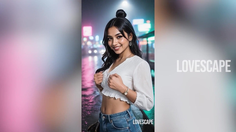 Lovescape: Risky Bus Ride: Desi Deepthroats Stranger in Public