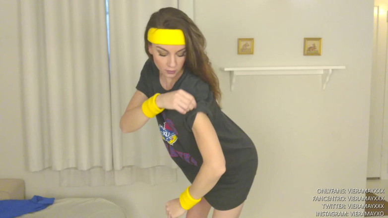VieraMayXXX: Tshirt Suck Fuck Creampie and Facial