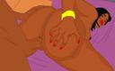 Back Alley Toonz: Cherokees dicker arsch wird in einem neuen animierten Hentai-Shooting in...