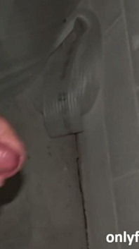 Jacking off in My Work Garage