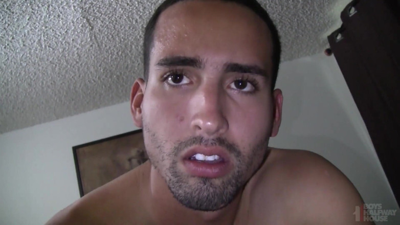 Boys half-way house: Straight guy gets ass and mouth broken in by two...