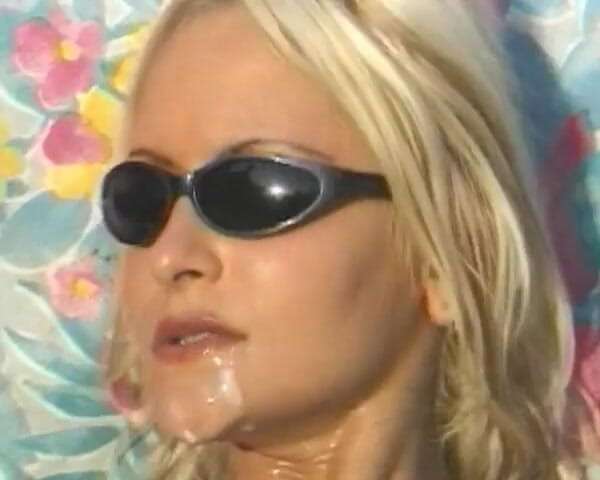 Planete Francaise: Magnificent French Blonde Sucks Several Big Dicks in Outdoor Gangbang