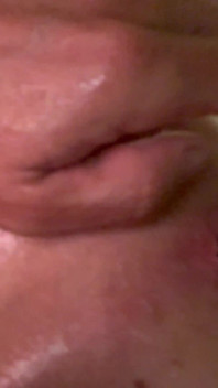 Stroking Sissy Cock and Anal Creampie