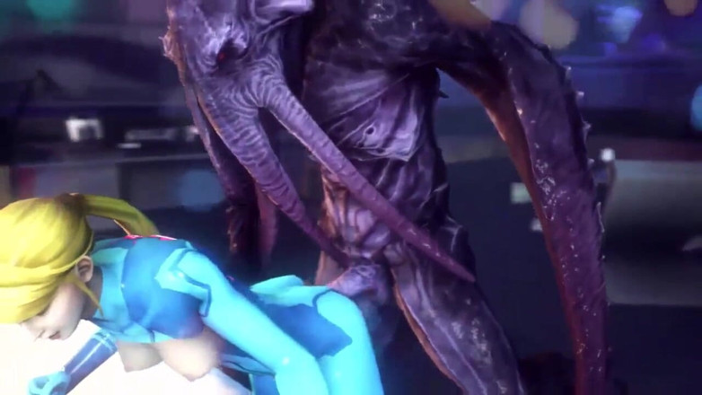 Velvixian 3D: Samus Aran 뜻밖의 섹스