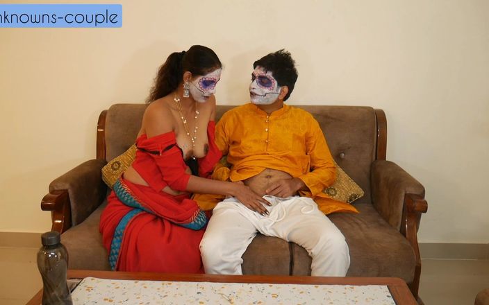 Unknowns couple: हॉट मासूम कुंवारी sali sapna, jiju को उसकी परेशानी भूलने में मदद करती है