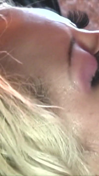 Special Bottle - Blonde Asian Babe Eats Ass and Takes a Facial
