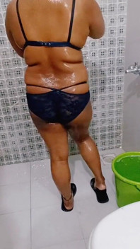 Part - 3 My Stepsister Bath Sex Video Caling with My Friend