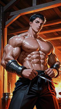 Sexy Gay Iron Workers Ai Slideshow