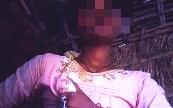 RJ NISHA: Desi mallu, tante in pinkem bekommt ihre möpse massiert