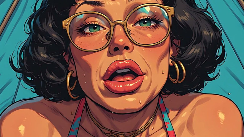 AI Porn: Otwarte szerokie usta chcą kutasa