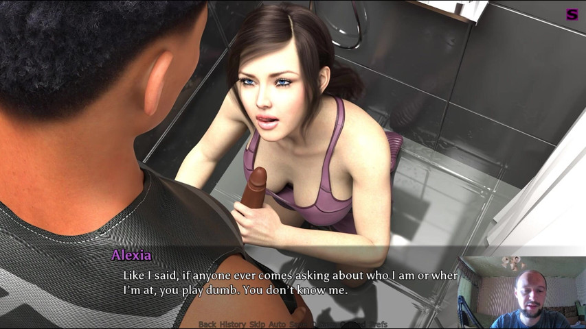Blowjob the Coach in the Toilet (Sex game gamer) Blowjob the Coach in the Toilet (Sex game gamer)