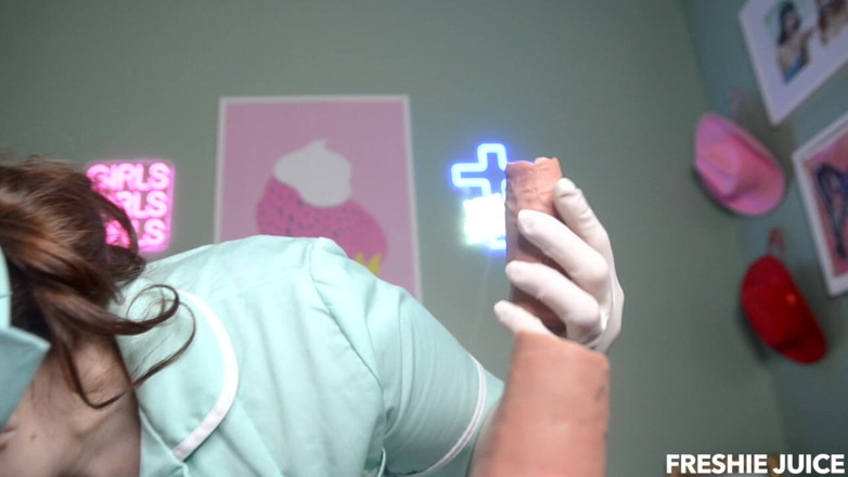 Freshie juice: Sadistische krankenschwester entfernt deinen penis grausame cbt