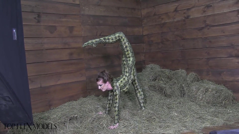 Flexilady: Flexible Spandex Beauty
