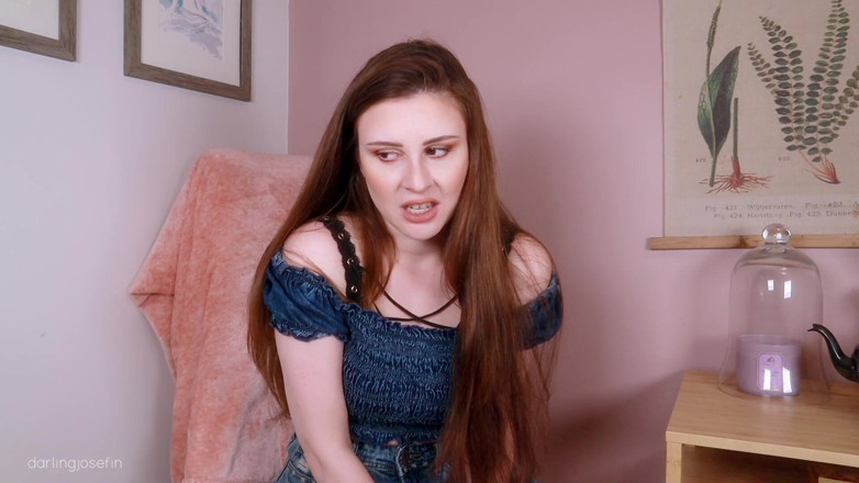 Darling Josefin: Cumslut in Training! Barely Legal College Girl Begging for Cum