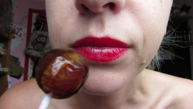 Cuteblonde666: Oral fixation of my licking sweet close up custom video
