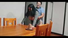 BBW Kelly Mom: Fodendo a madrasta quando ela traz café da manhã