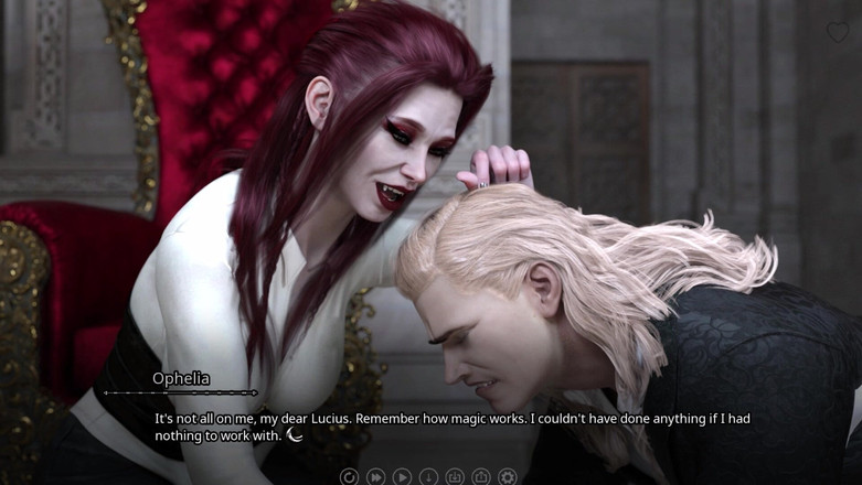 3D Cartoon Porn: Los Siete Reinos 14 - Lucius finalmente conoce el secreto de Leyala (sfw)