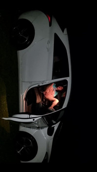 Car BJ and Pussy Fingering