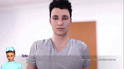 Dirty GamesXxX: Amnesia: a sexy nurse is doing a dick examination in...