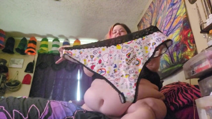 Kitty Delgato: 6xl ssbbw panty haul and try on