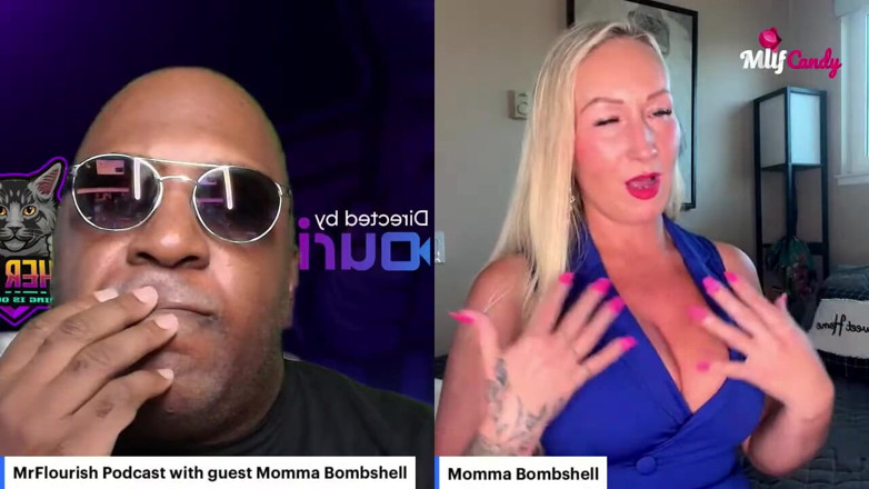 Mr Flourish Live: Mrflourish Podcast en kvällsaffär med gästmamma bombnedslag