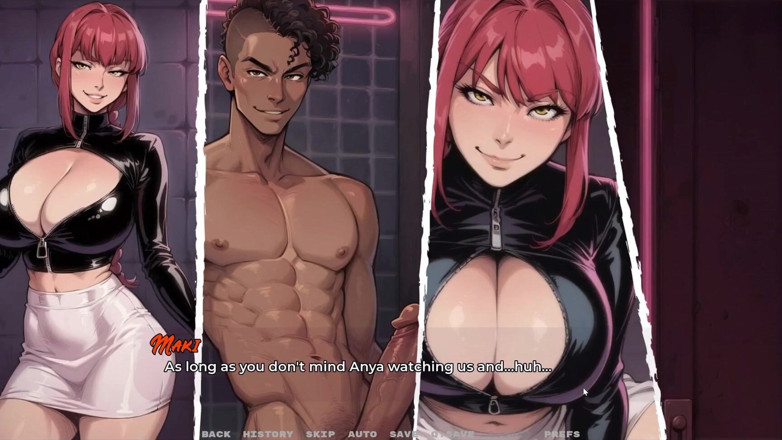 Cumming Gaming: Yeni Kız Arkadaşım Tabu Hentai Oyunu Bölüm 64 İki güzel kız kardeş...