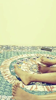 Step Sister Shares Bed with Indian Elder Brother at Home Alone.