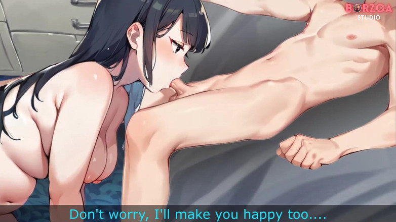 Borzoa: Üvey kız kardeşim beni mastürbasyon yaparken yakaladı boşalmama yardım etti (hentai/3d/animated)