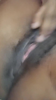 Fingering Rubbing My Hairy Wet Pussy Moaning Orgasms
