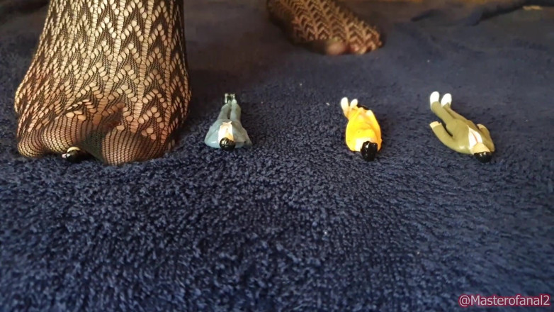 Violet Buttercup: Giantess Nadziewanie analne - zmiażdżyć, fisting i wkładanie