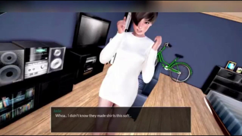 3DXXXTEEN2 Cartoon: Jade prend enfin une douche. Dessin animé porno en 3D, sexe