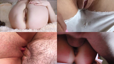 4 flussi. Compilazione. Creampie e sborrate.