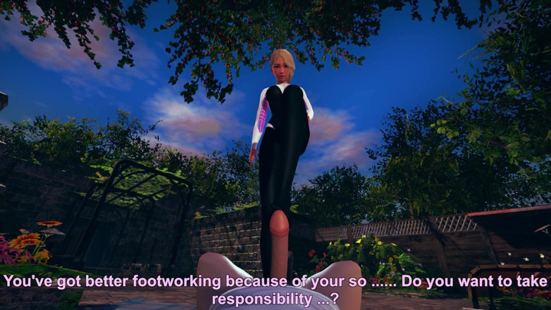 Waifu club 3D: Gwen Stacy futjob