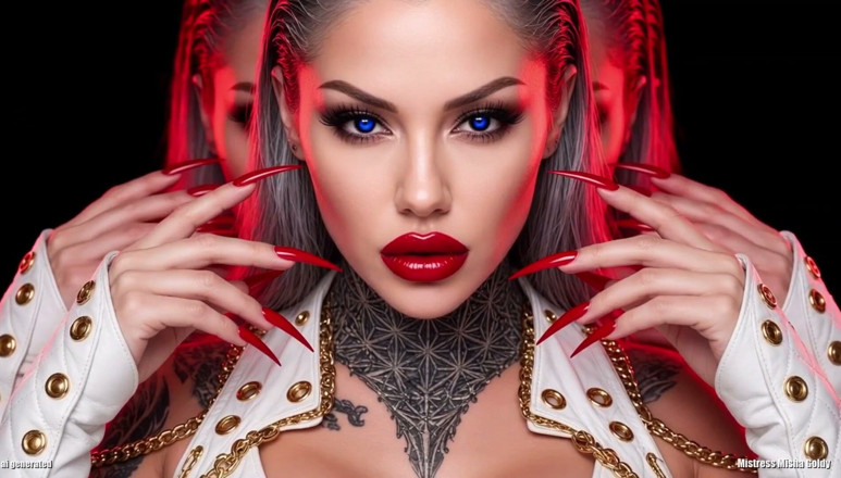Goddess Misha Goldy: 魔女の搾乳。私の目が魔法だと思う?自分のチンコで証明してみろ