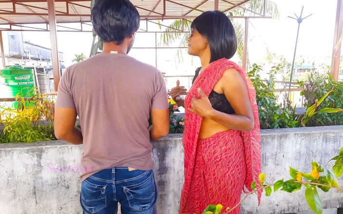 Girl next hot: Hintli kız seks kapasitesi konusunda kocası olacağını kontrol ediyor