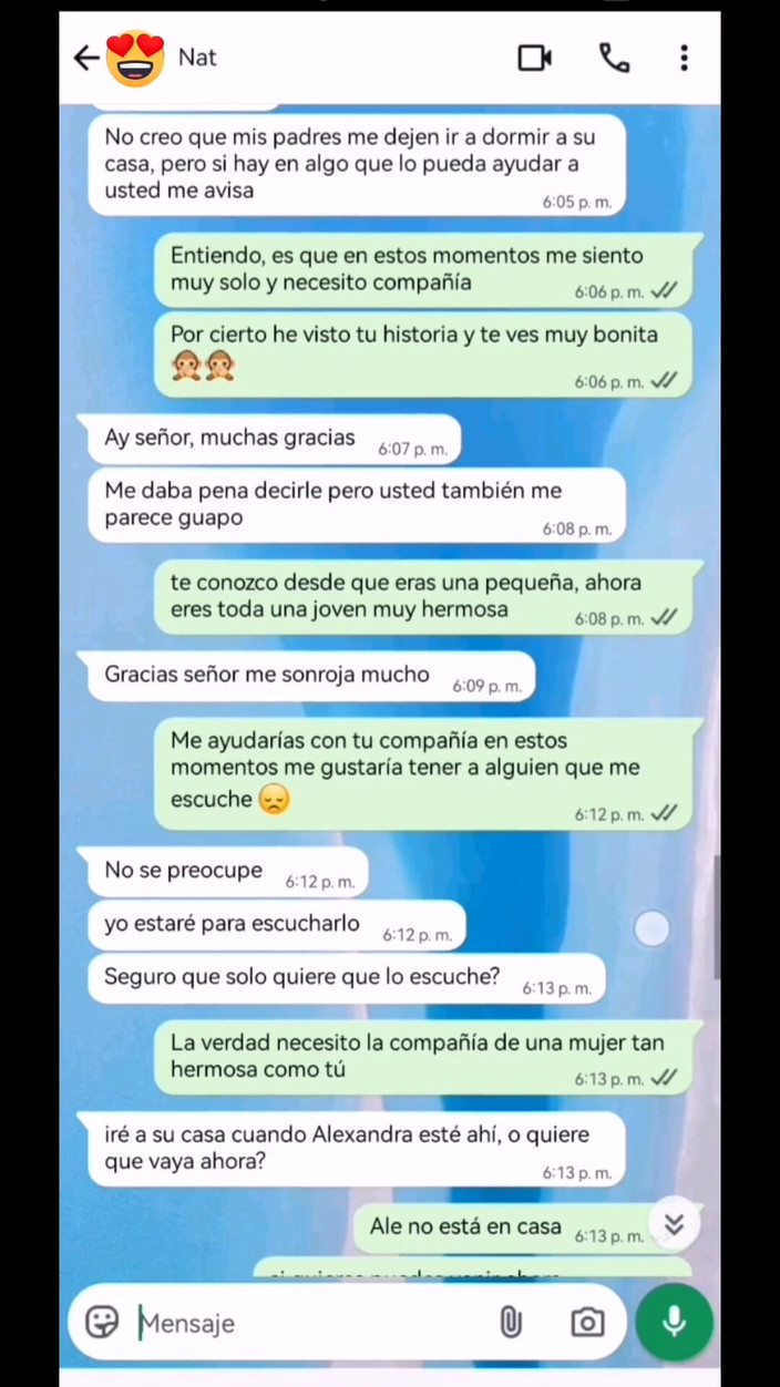 Natasha Caseros: Hot Chat with My Stepdaughter's Friend