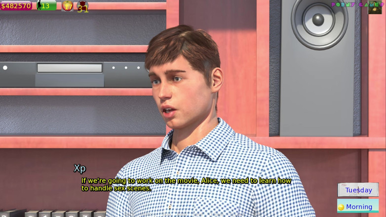 Porny Games: Slow Gamesの『不思議の国のアリス』 - カムでのセックス方法、義理の妹が大学7年生でセックスする方法