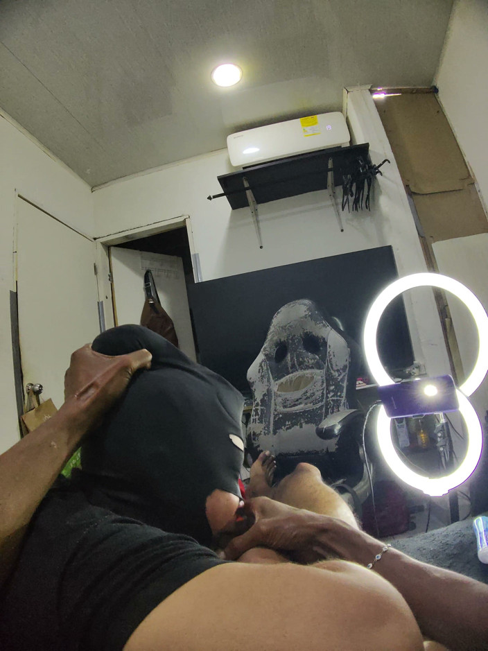 Cum-lobian dickdrainers: Gola champ maschera nera 3