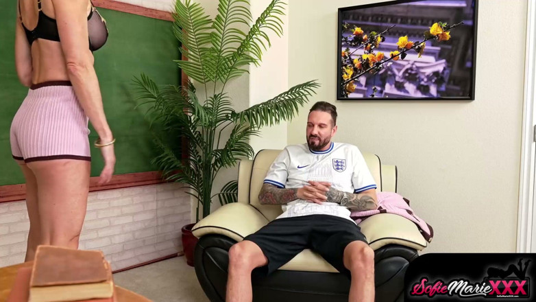 Sofie Marie: Soccer Coach Shoots Cock Into Sofie Marie's MILF Pussy