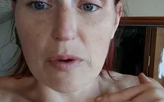 POV Mini Wank After Taking My New Clit Bar Out as It's Much Heavier Than I Am Used to and so It Needed Rubbing Better