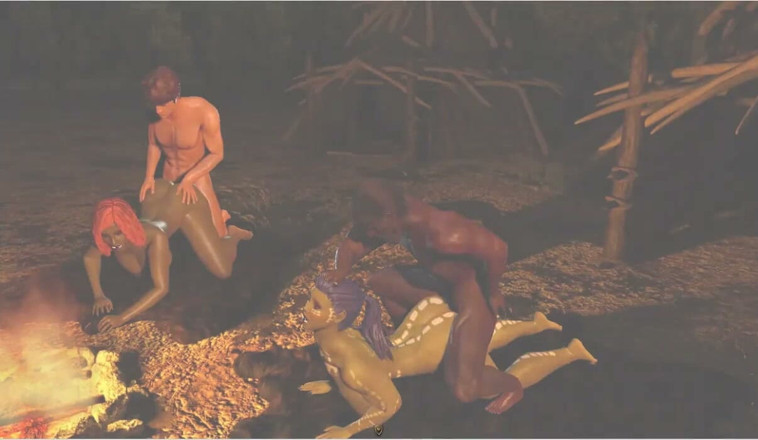 XXX Games Bunk: A Struggle with Sins - Gameplay - Roleplay - Two Orcs Fucks and...