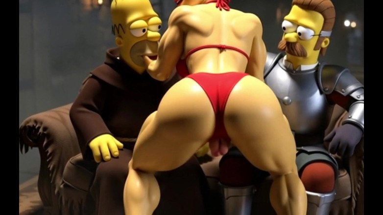 Octopussy Lovers Club: Prywatny Klub Rogacza. Ekskluzywna parodia kreskówek 3D Simpsonów