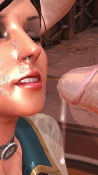 Bioshockエリザベスフェラチオとザーメン:Bioshockパロディ